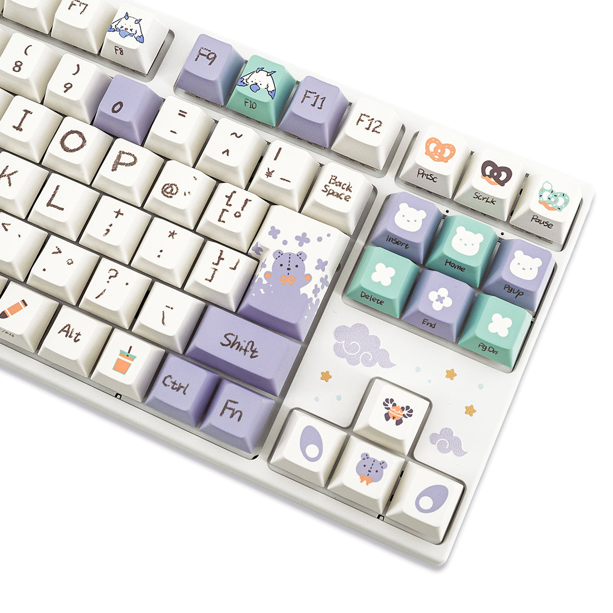 にじさんじ × ふもコレ キーボード ルンルン VARMILO 日本語配列｜ふも