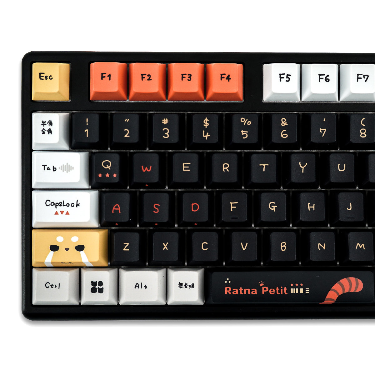 にじさんじ × ふもコレ キーボード ラトナ・プティ Arbiter studio 日本語配列 75% ラピッドトリガー (FUJI+ Gateron 磁気スイッチ) 軸