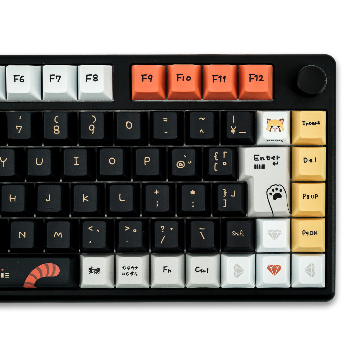 にじさんじ × ふもコレ キーボード ラトナ・プティ Arbiter studio 日本語配列 75% ラピッドトリガー (FUJI+ Gateron 磁気スイッチ) 軸