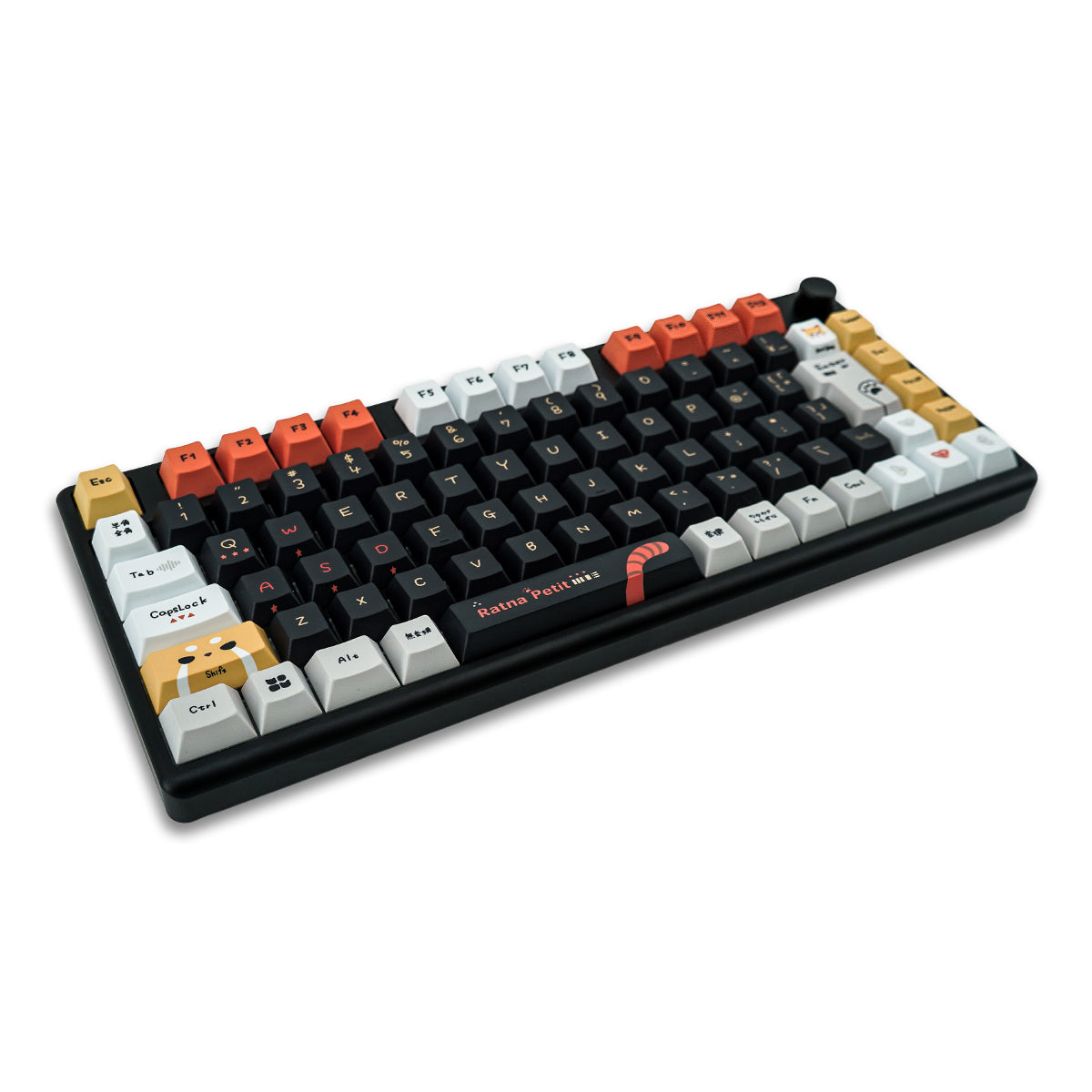 にじさんじ × ふもコレ キーボード ラトナ・プティ Arbiter studio 日本語配列 75% ラピッドトリガー (FUJI+ Gateron 磁気スイッチ) 軸