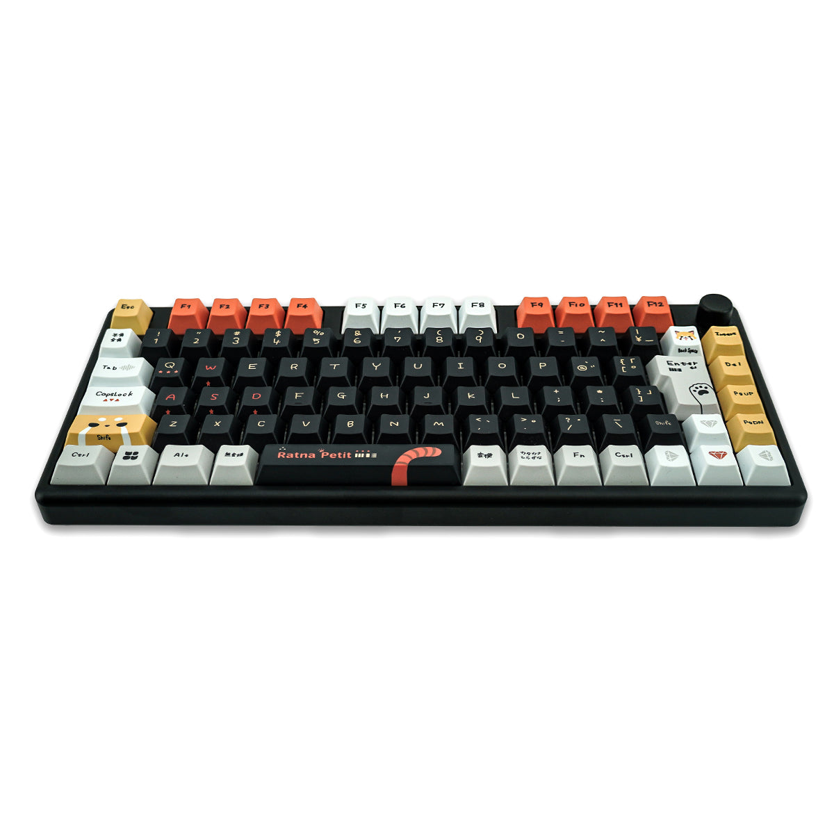 にじさんじ × ふもコレ キーボード ラトナ・プティ Arbiter studio 日本語配列 75% ラピッドトリガー (FUJI+ Gateron 磁気スイッチ) 軸