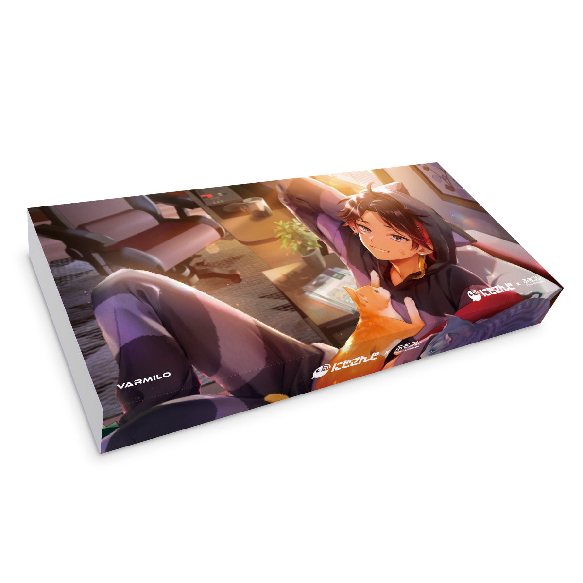にじさんじ × ふもコレ キーボード 三枝明那 VARMILO 日本語配列｜ふも