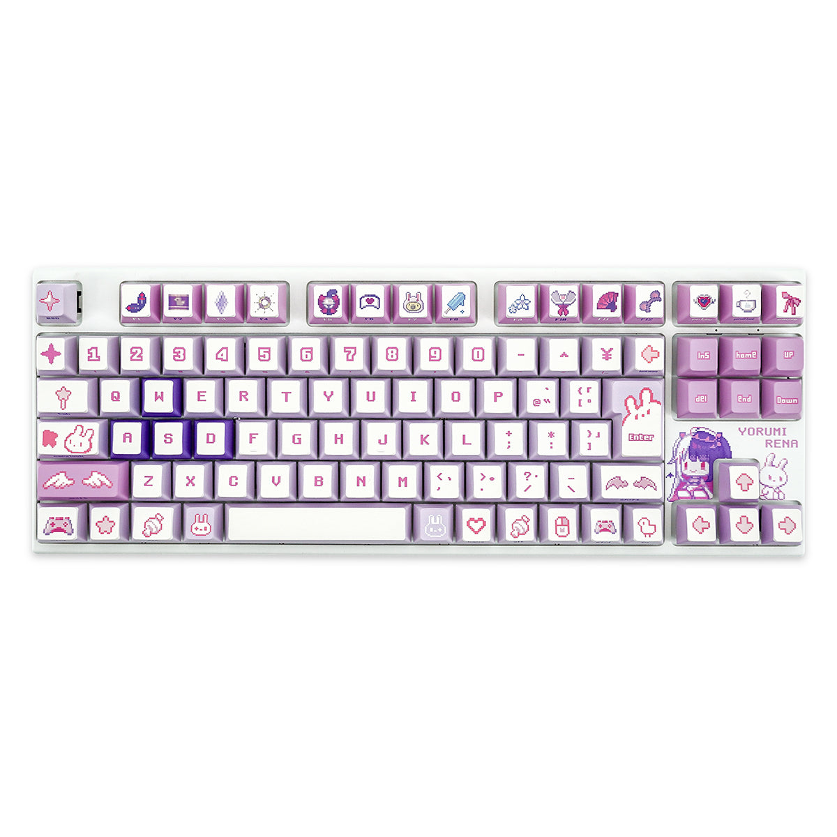 にじさんじ × ふもコレ キーボード 夜見れな VARMILO 日本語配列