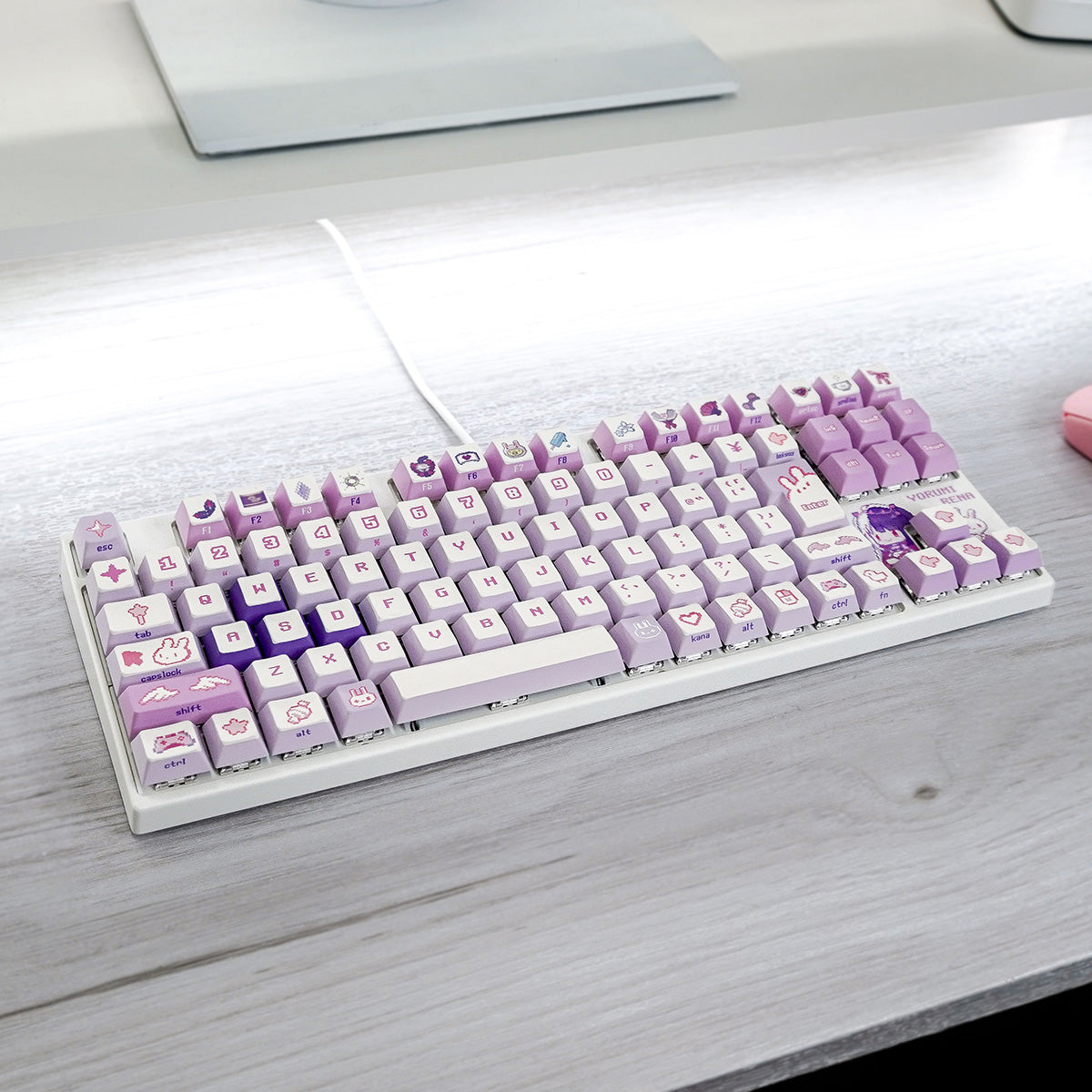 にじさんじ × ふもコレ キーボード 夜見れな VARMILO 日本語配列｜ふも