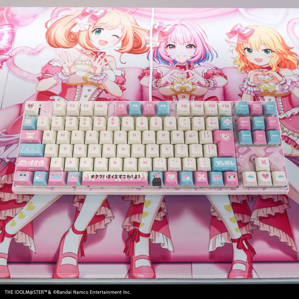 アイドルマスター シンデレラガールズ × ふもコレ キーボード 夢見りあむ (VARMILO) 日本語配列