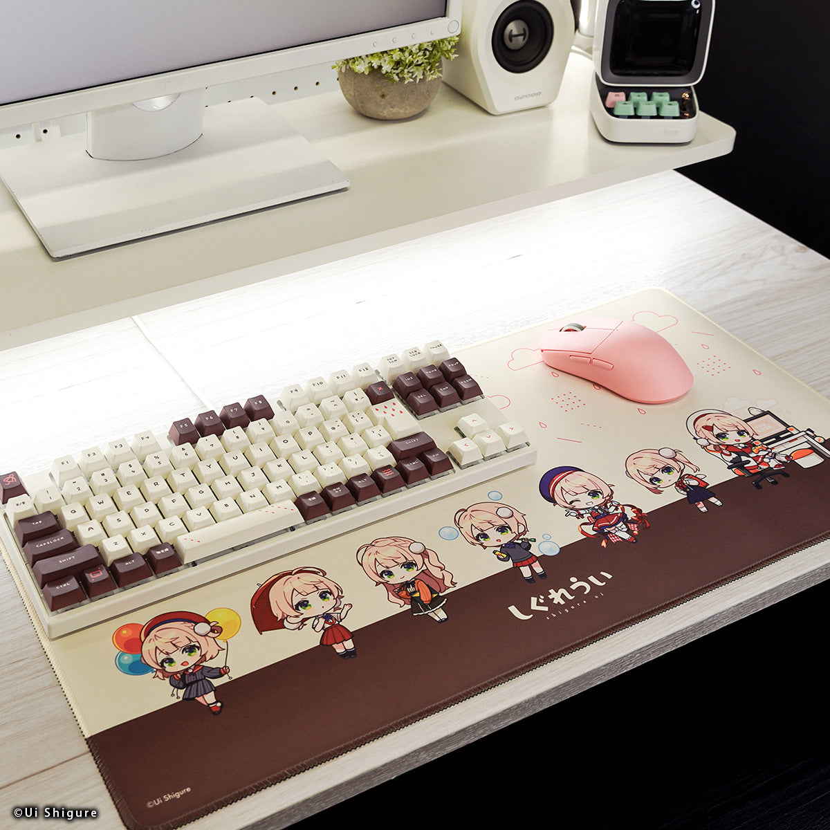しぐれうい × ふもコレ キーボード 日本語配列 VARMILO