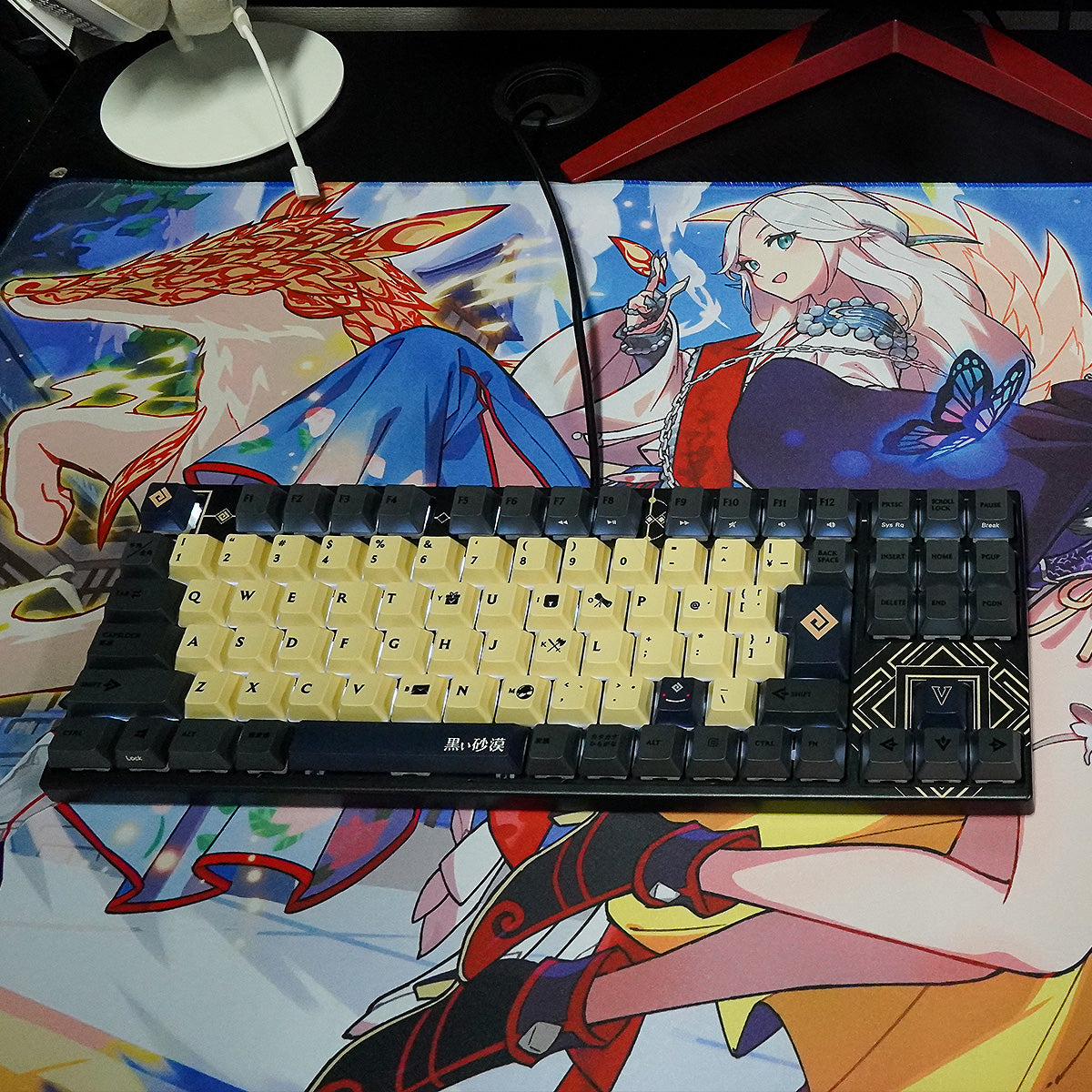 ふもコレ × 黒い砂漠 キーボード  日本語配列