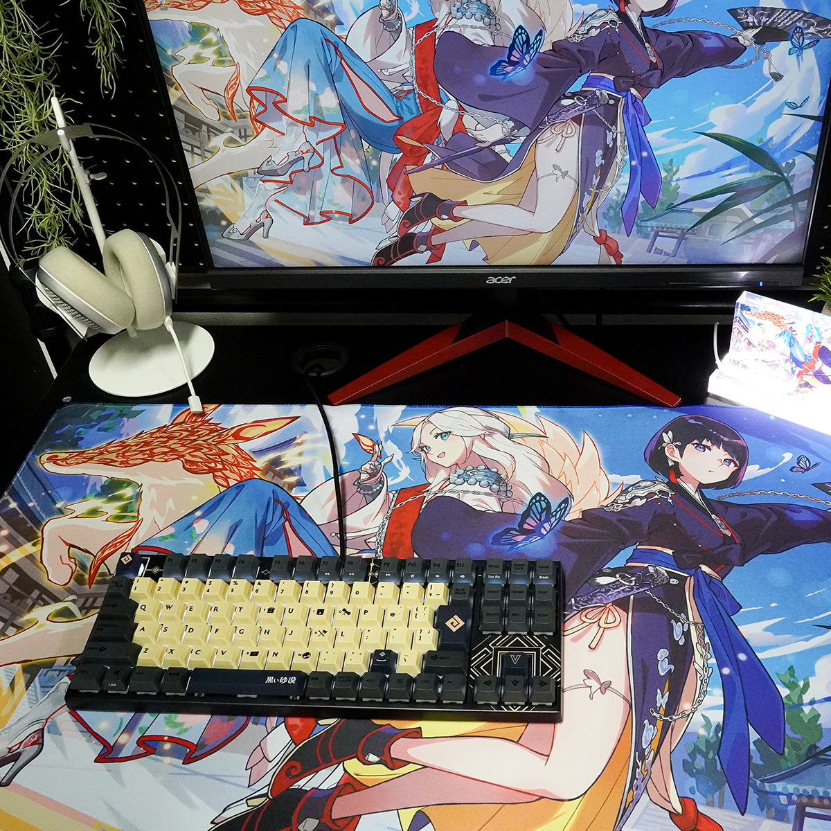 ふもコレ × 黒い砂漠 キーボード  日本語配列