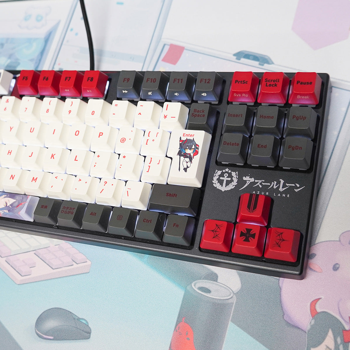 ふもコレ×アズールレーン キーボード ウルリッヒ・フォン・フッテンモデル