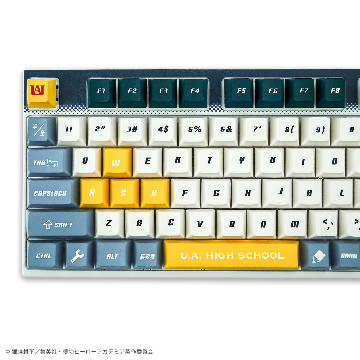 僕のヒーローアカデミア ふもコレ キーボード (VARMILO) 日本語配列