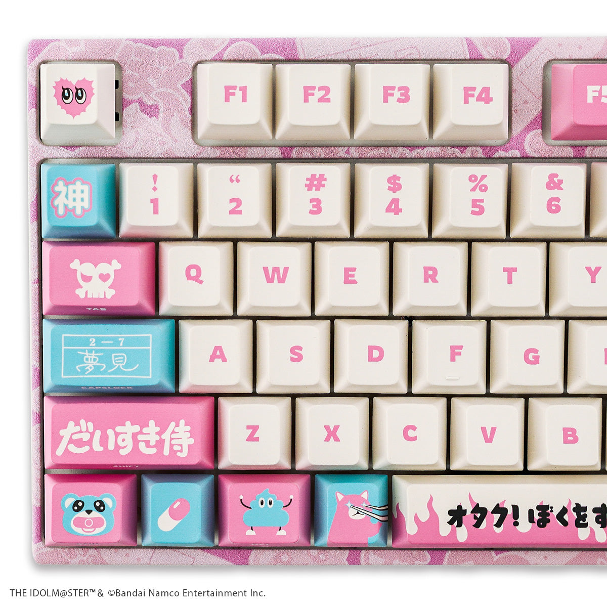 アイドルマスター シンデレラガールズ × ふもコレ キーボード 夢見りあむ (VARMILO) 日本語配列