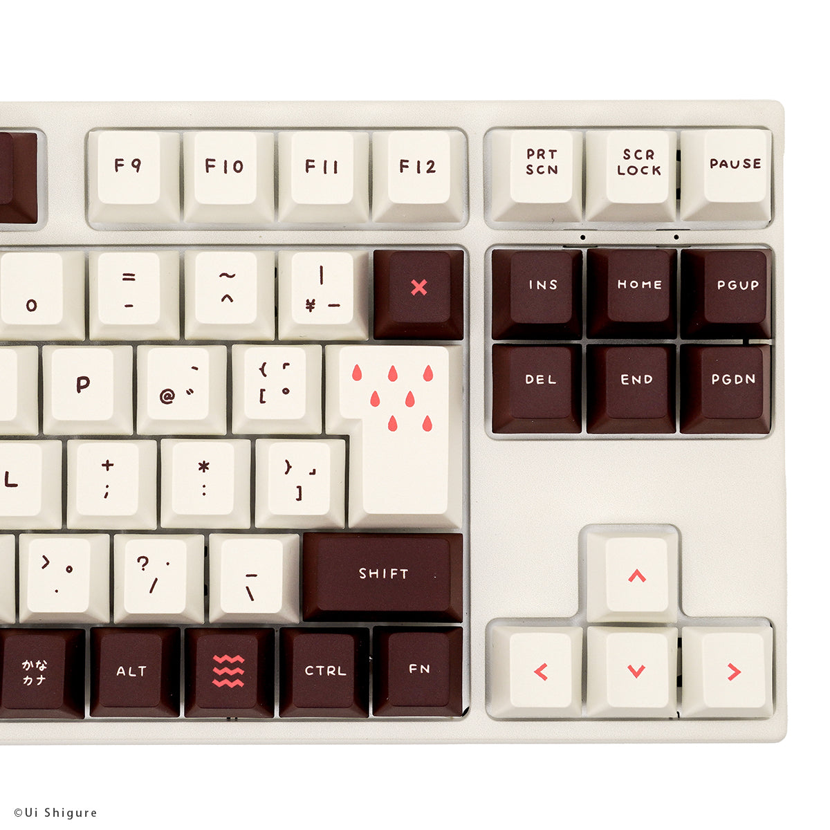 しぐれうい × ふもコレ キーボード 日本語配列 VARMILO