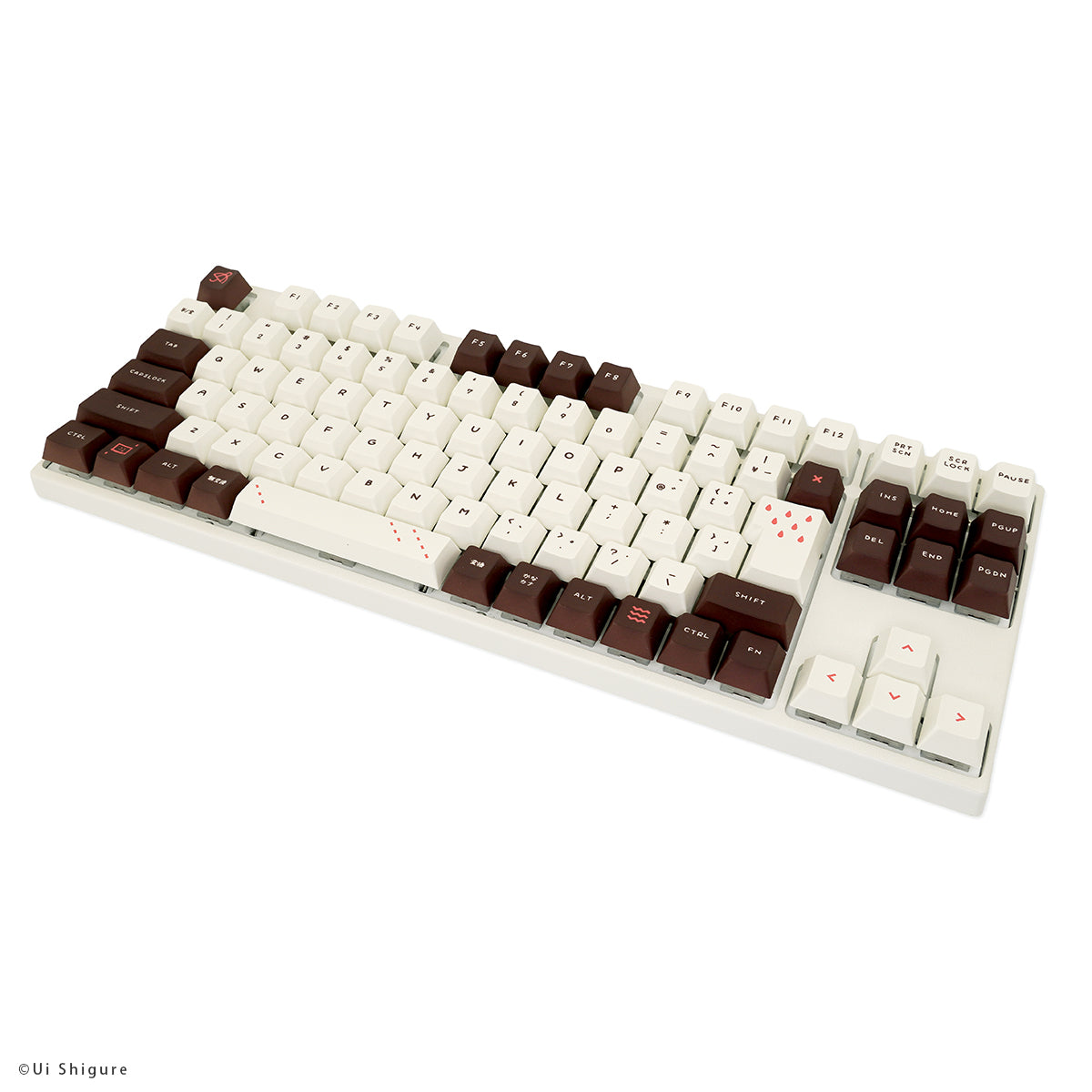 しぐれうい × ふもコレ キーボード 日本語配列 VARMILO