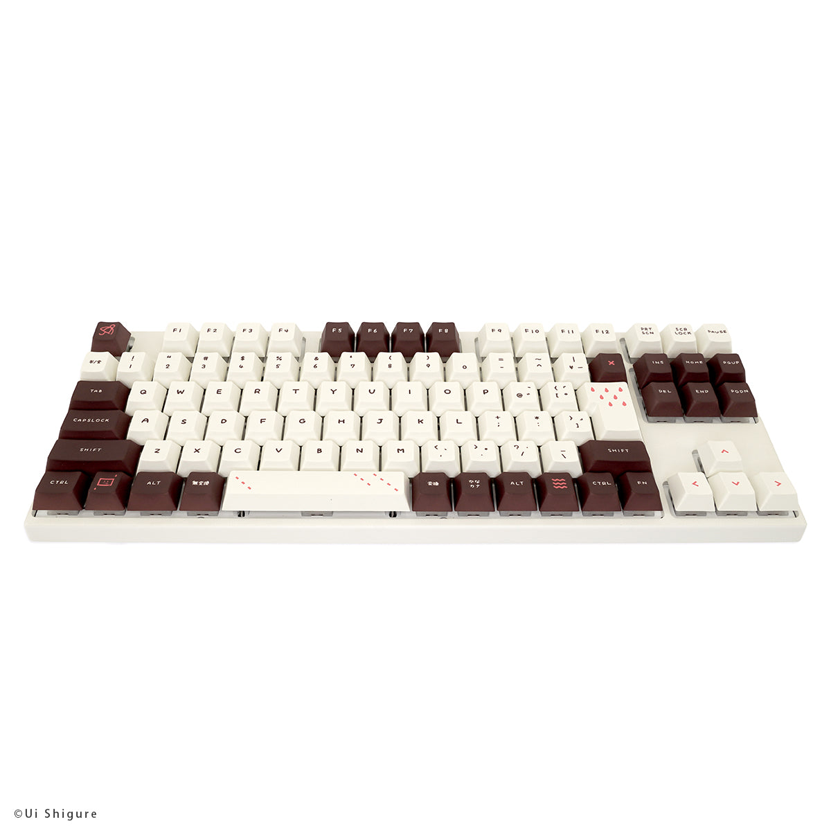 しぐれうい × ふもコレ キーボード 日本語配列 VARMILO
