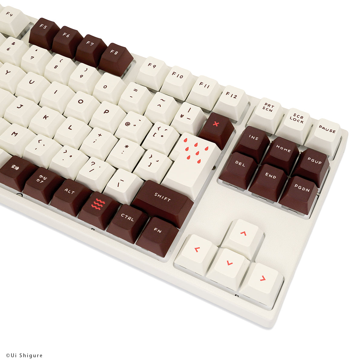 しぐれうい × ふもコレ キーボード 日本語配列 VARMILO
