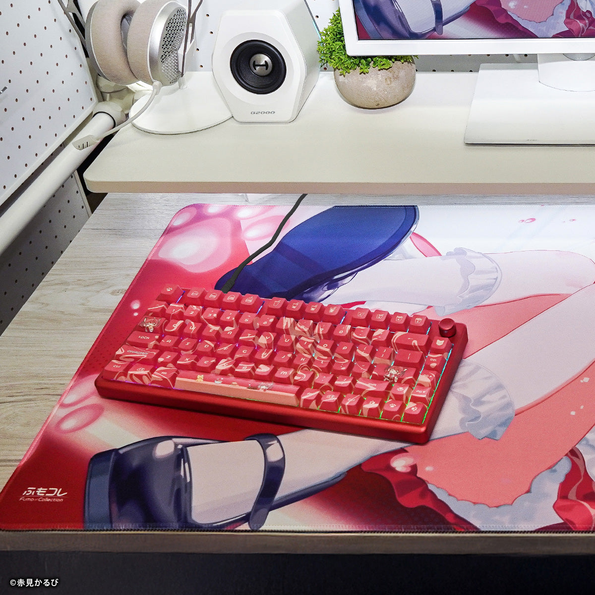 赤見かるび × ふもコレ キーボード 英語配列（Arbiter studio）