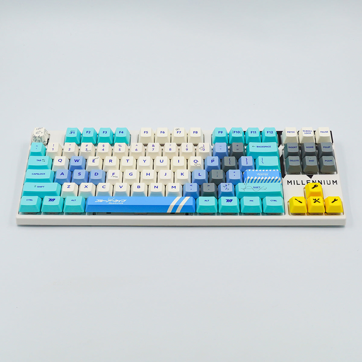 ふもコレ×ブルーアーカイブ キーボード ミレニアムサイエンススクール 英語配列