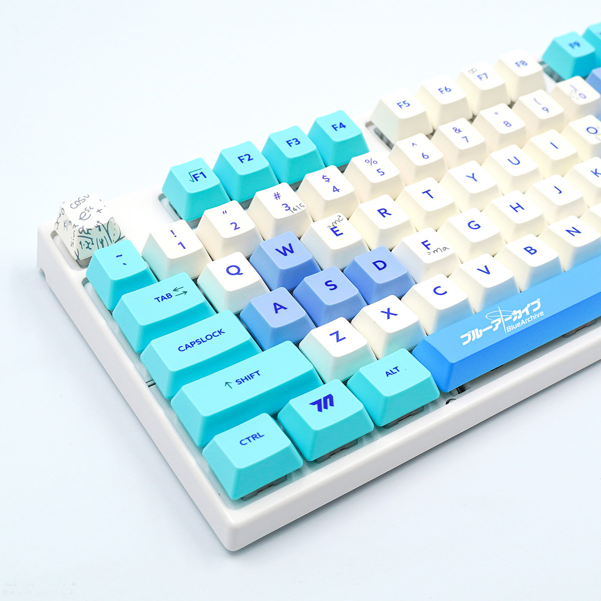 ふもコレ×ブルーアーカイブ キーボード ミレニアムサイエンススクール 英語配列