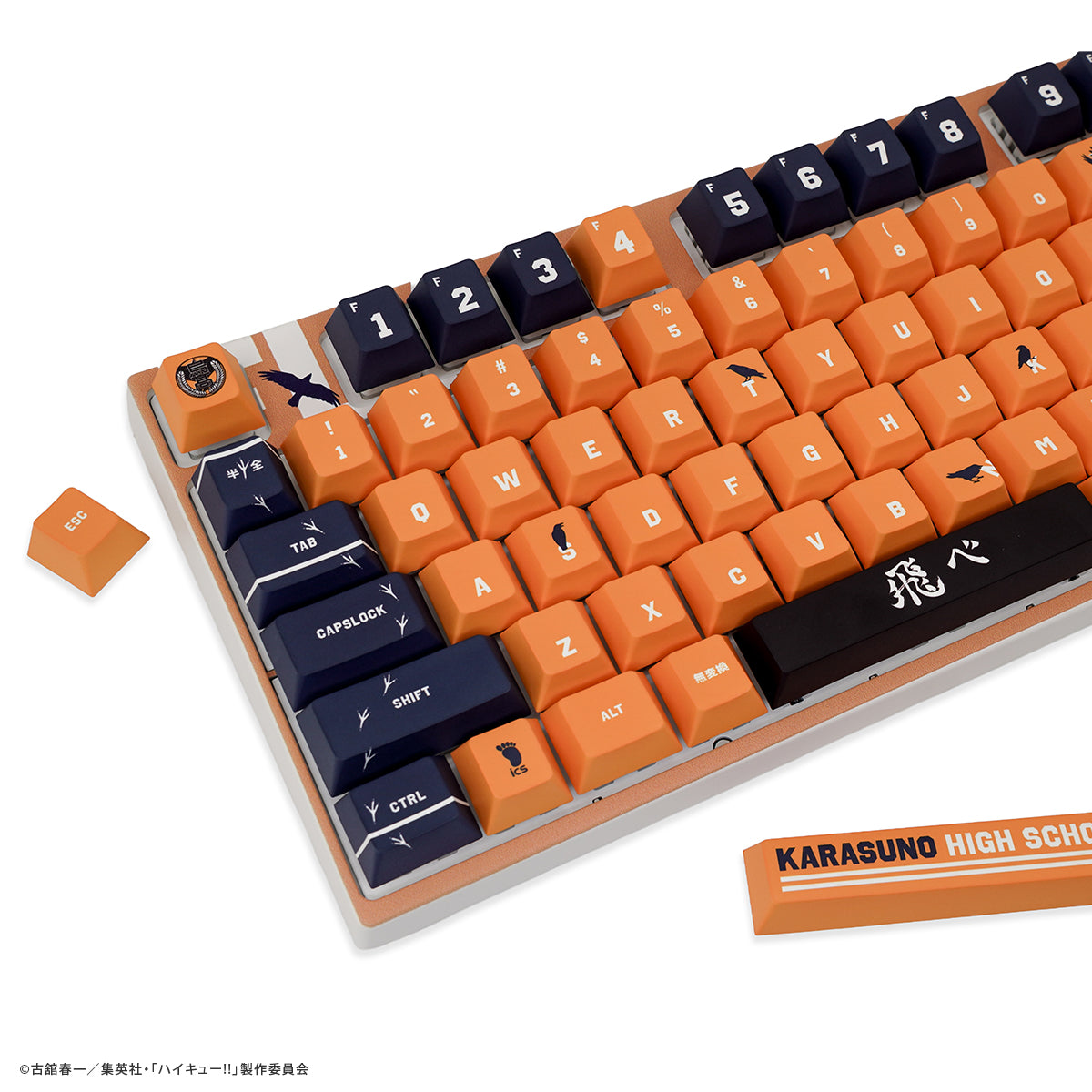 ハイキュー!! × ふもコレ キーボード 烏野高校モデル 日本語配列 VARMILO