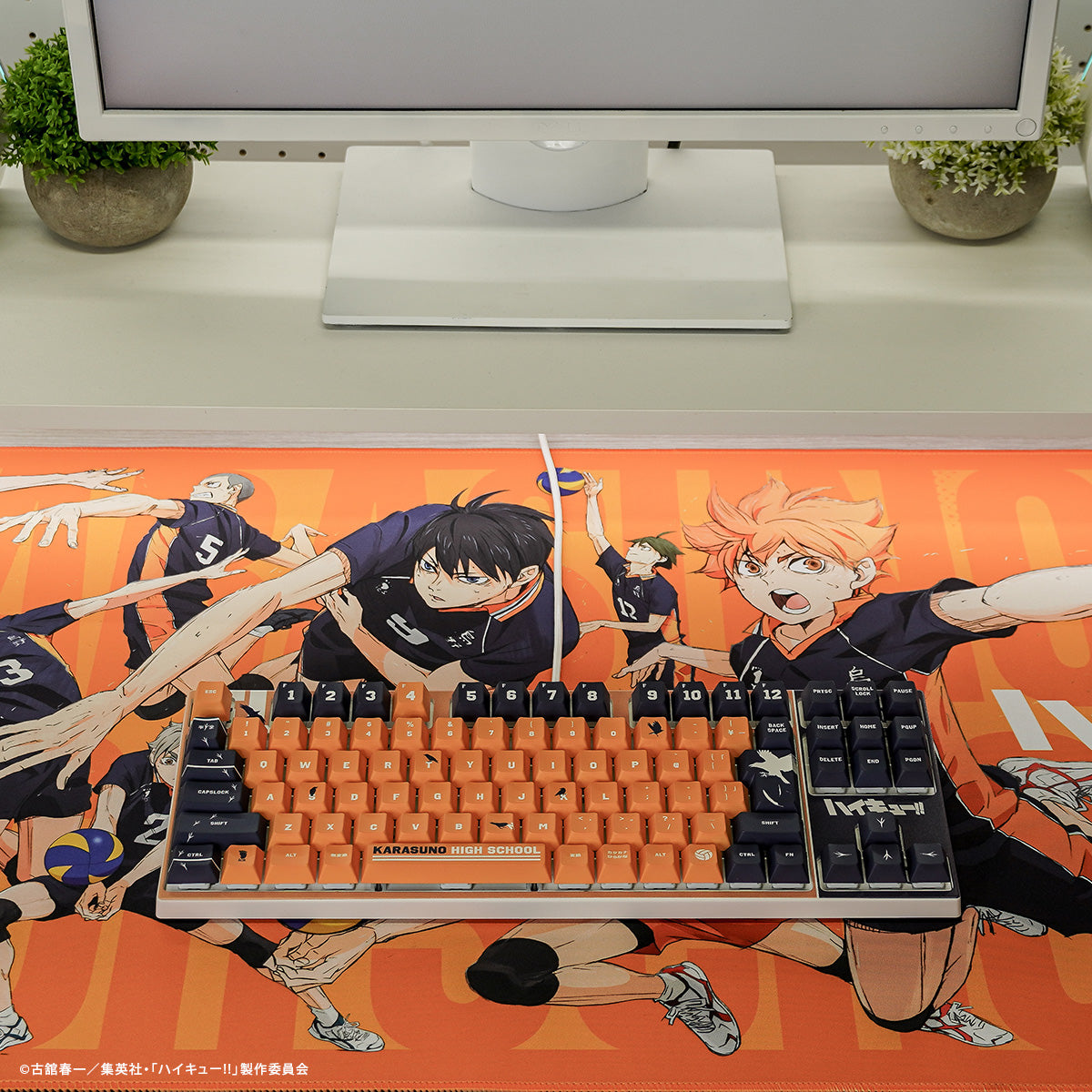 ハイキュー!! × ふもコレ キーボード 烏野高校モデル 日本語配列 VARMILO