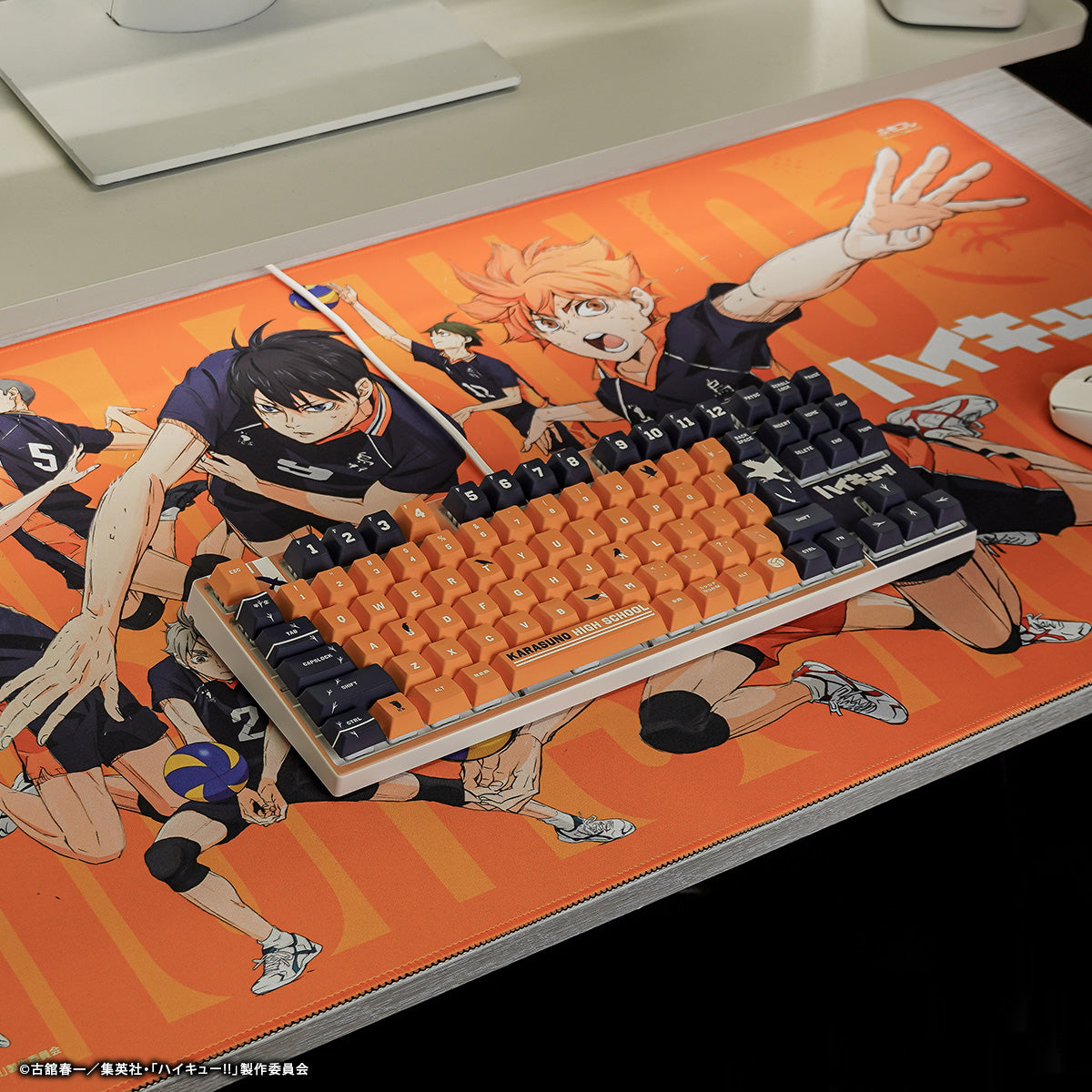 ハイキュー!! × ふもコレ キーボード 烏野高校モデル 日本語配列 VARMILO