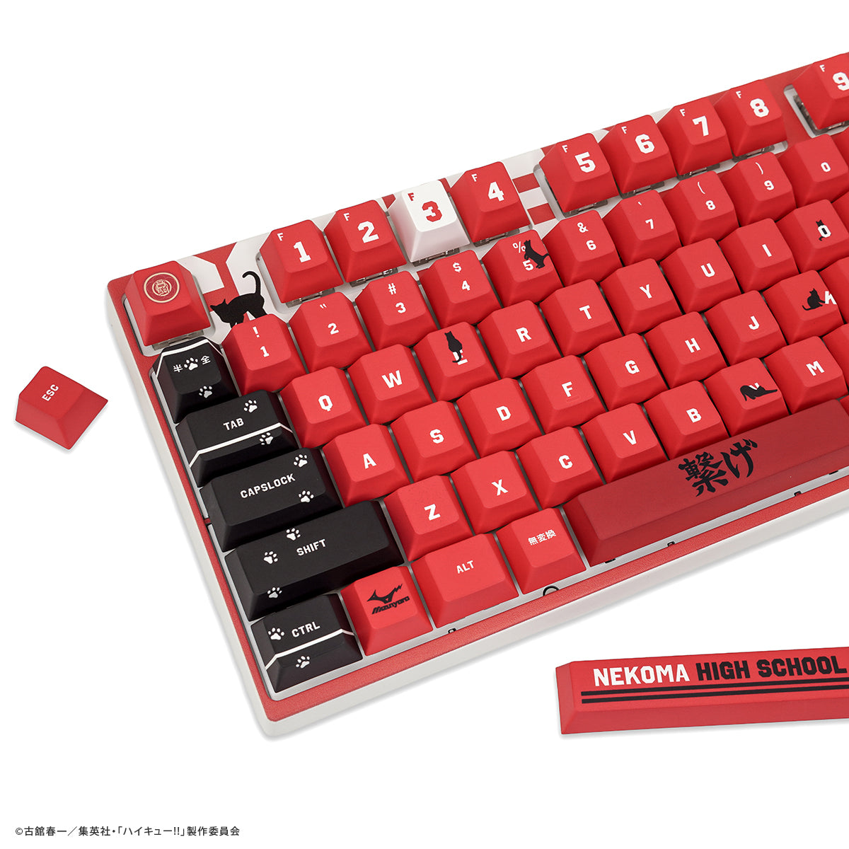 ハイキュー!! × ふもコレ キーボード 音駒高校モデル 日本語配列 VARMILO