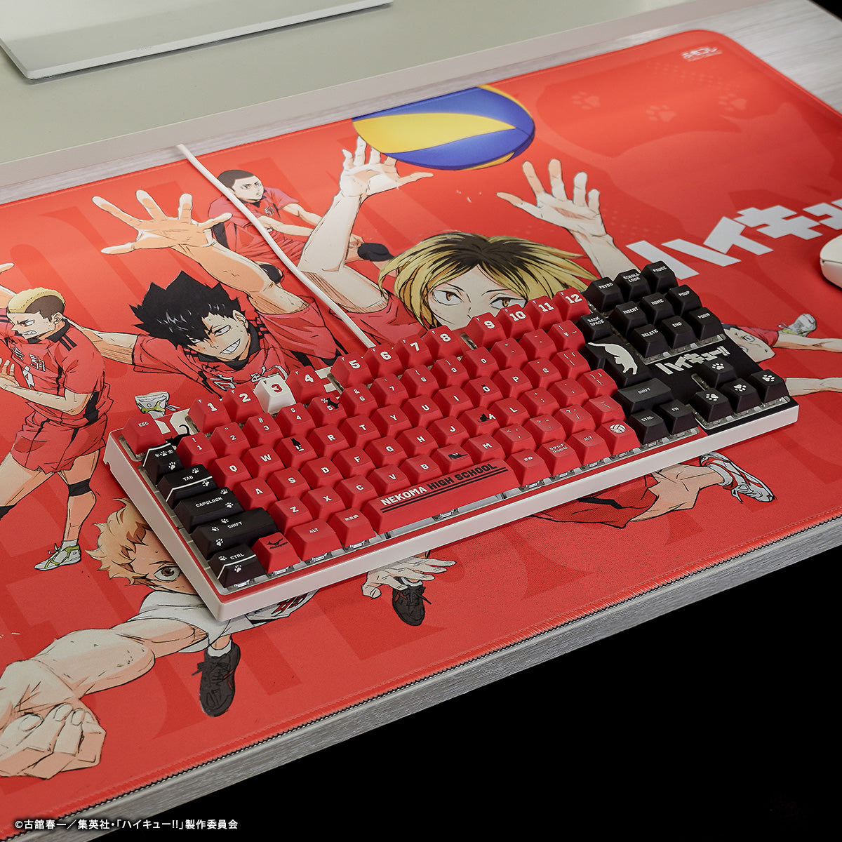 ハイキュー!! × ふもコレ キーボード 音駒高校モデル 日本語配列 VARMILO