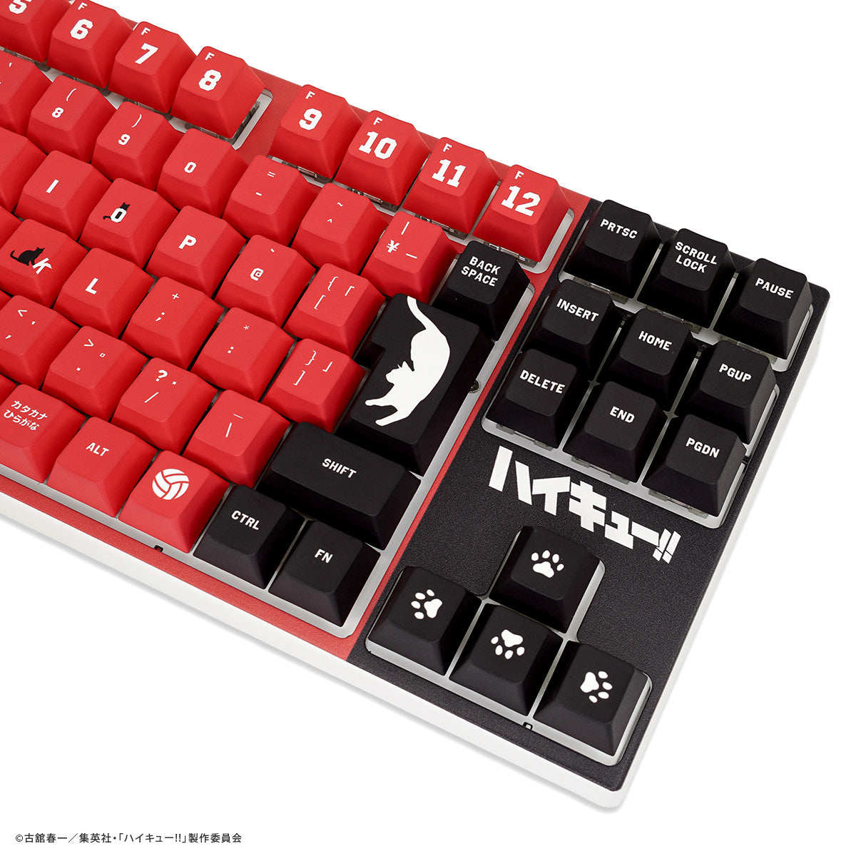 ハイキュー!! × ふもコレ キーボード 音駒高校モデル 日本語配列 VARMILO