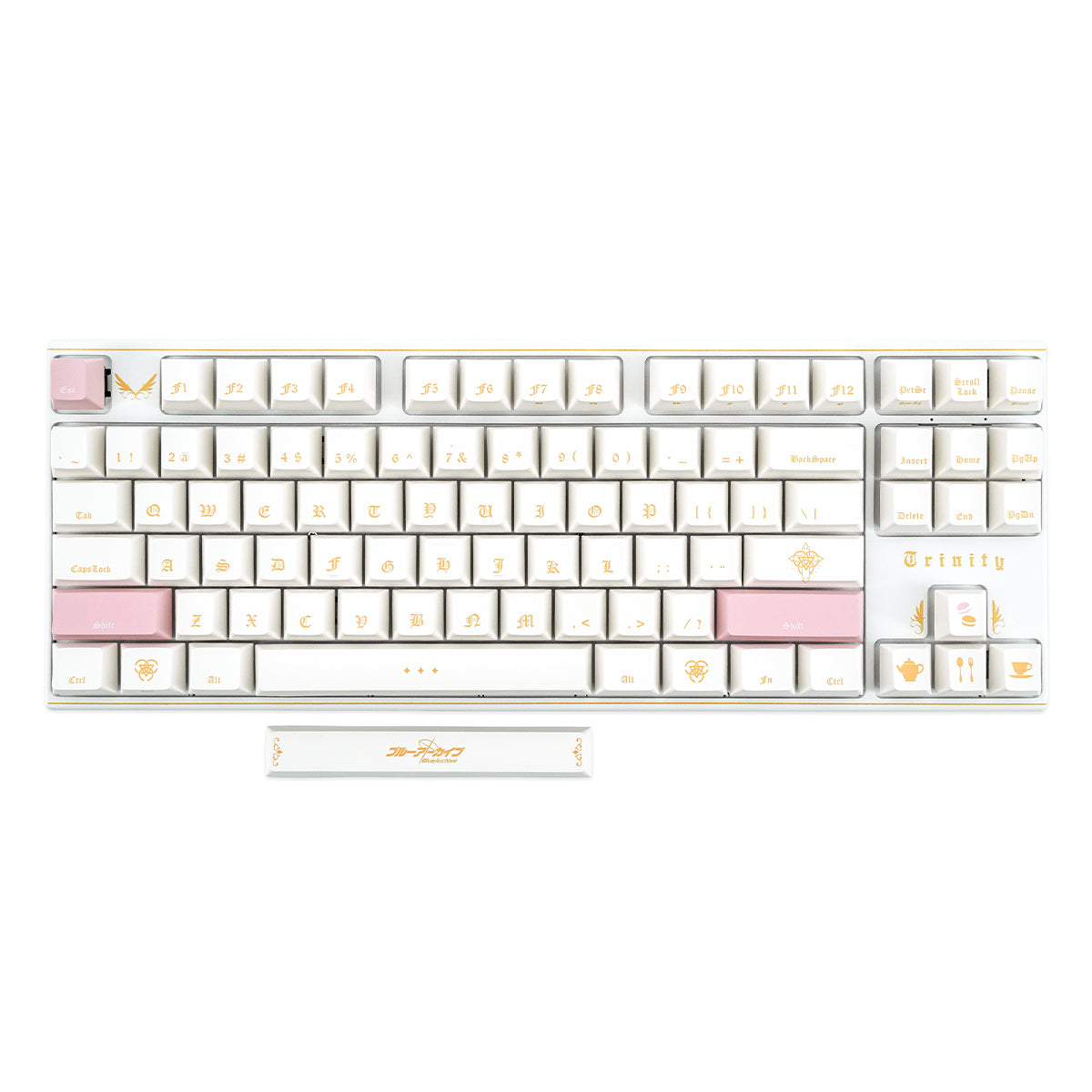 ブルーアーカイブ × ふもコレ キーボード トリニティ総合学園 VARMILO 英語配列