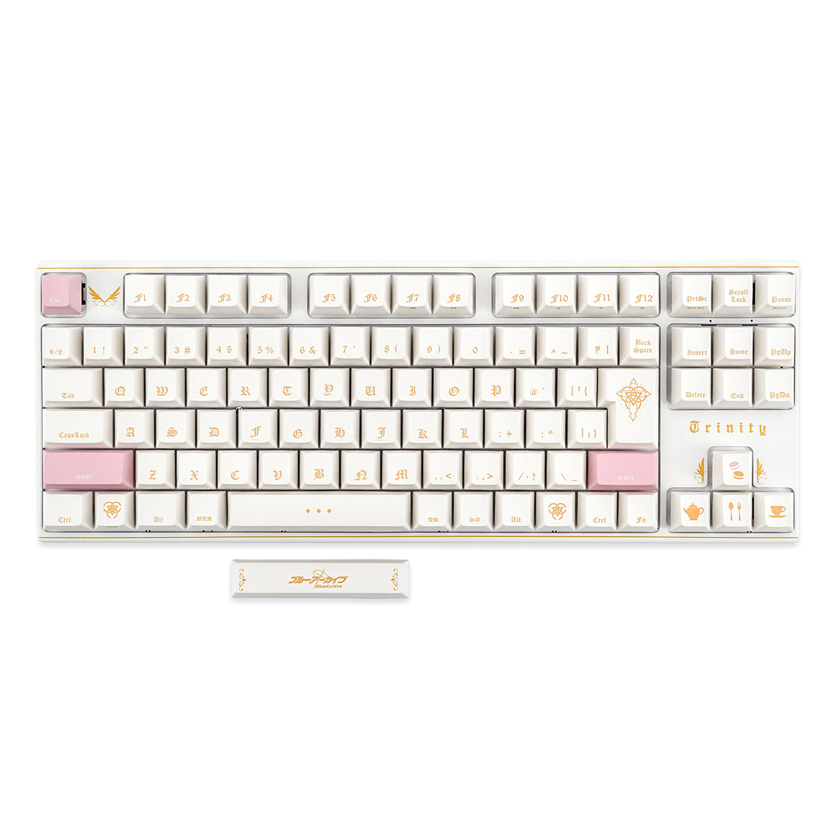 ブルーアーカイブ × ふもコレ キーボード トリニティ総合学園 VARMILO 日本語配列