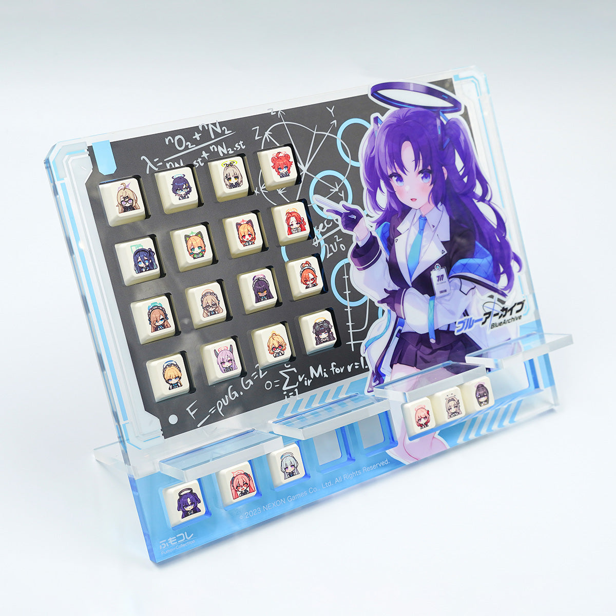 ふもコレ×ブルーアーカイブ キーボードスタンド ユウカ