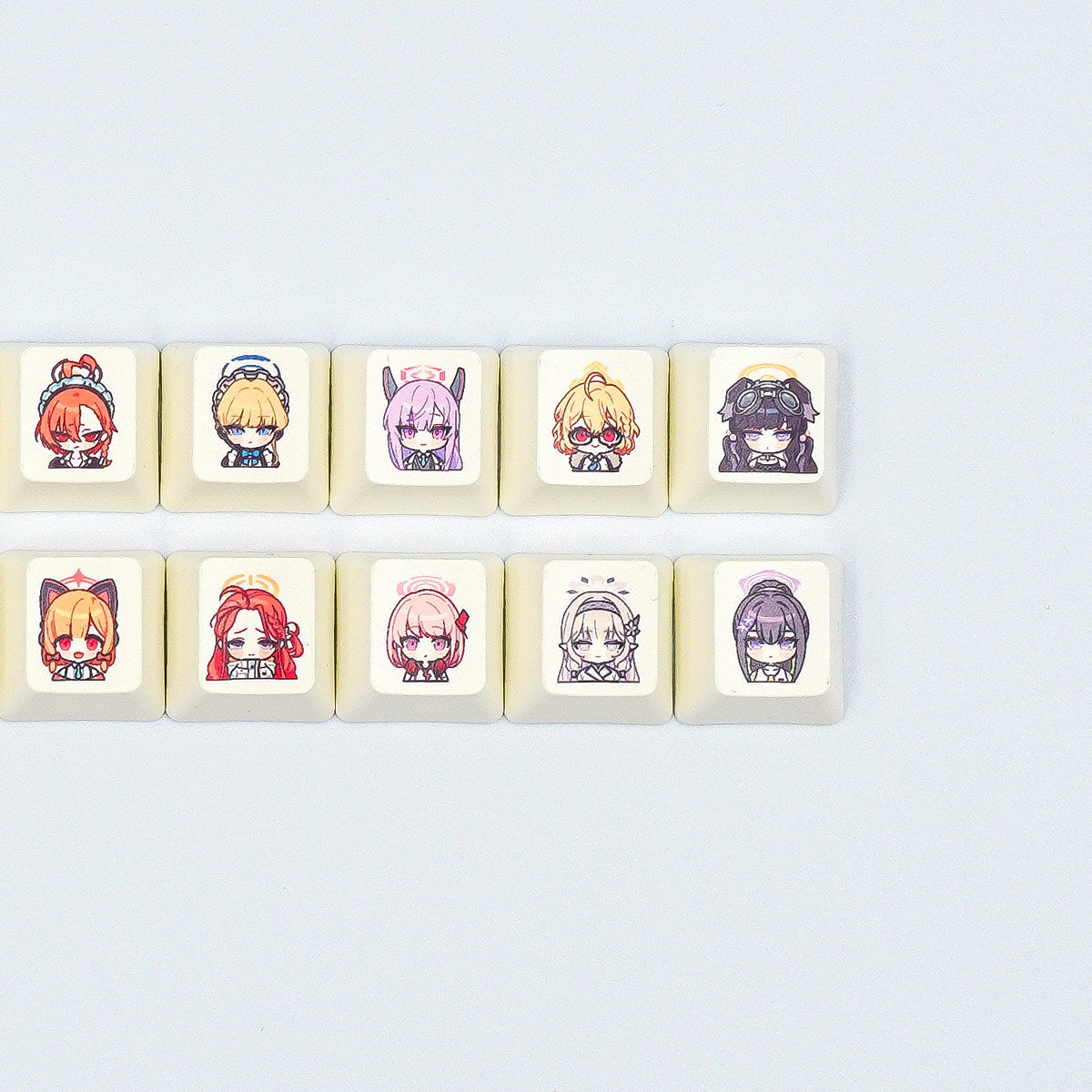 ふもコレ×ブルーアーカイブ キーキャップセット ミレニアムサイエンススクール D
