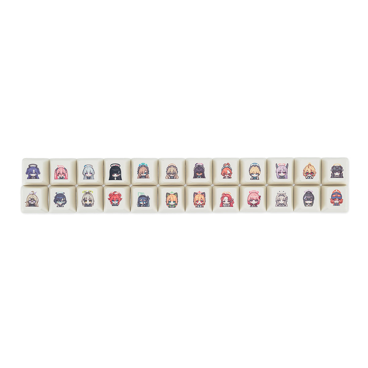 ブルーアーカイブ × ふもコレ キーキャップセット ミレニアムサイエンススクール 24種全種セット