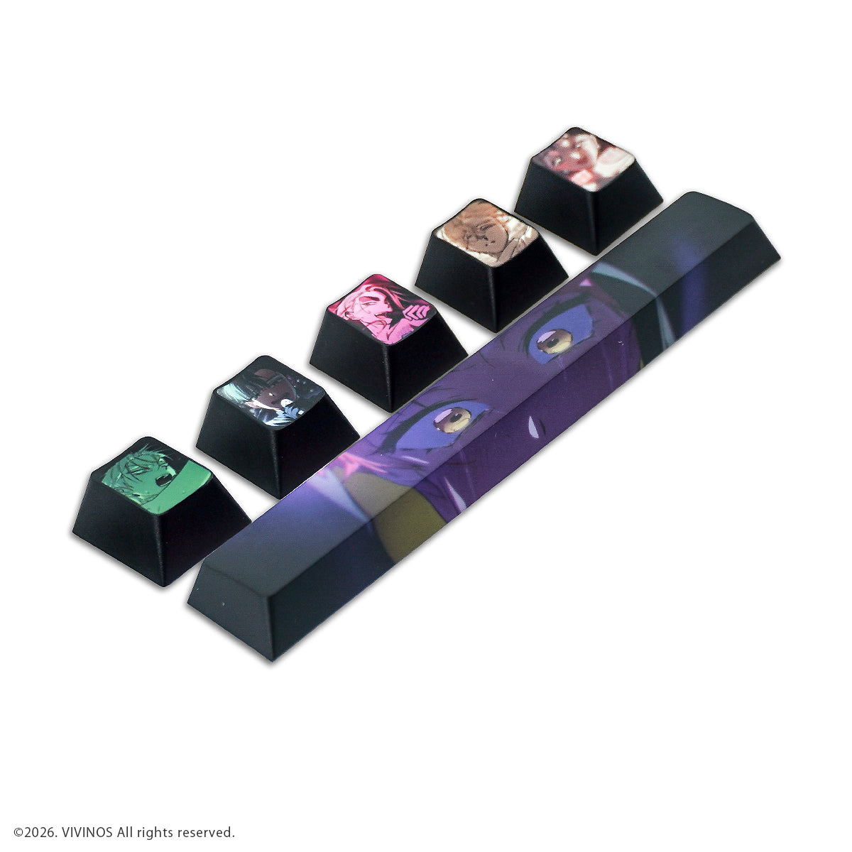 ALIEN STAGE × ふもコレ キーキャップセット｜ふもコレ(Fumo Collection)