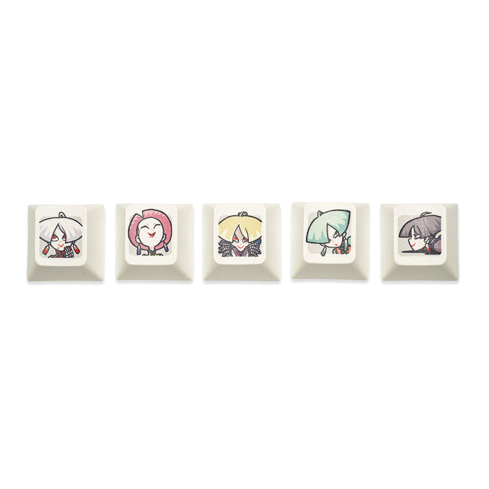 ふもコレ × STREET FIGHTER 6 キーキャップセット A.K.I.｜ふもコレ(Fumo Collection)