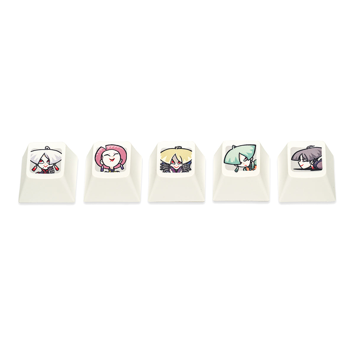 ふもコレ × STREET FIGHTER 6 キーキャップセット A.K.I.