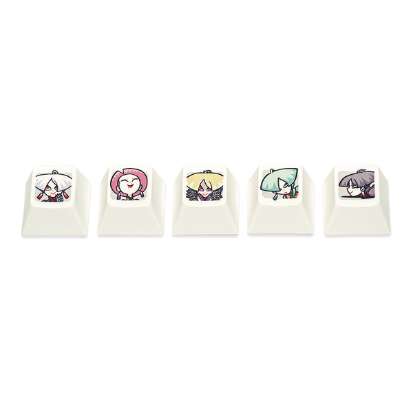ふもコレ × STREET FIGHTER 6 キーキャップセット A.K.I.｜ふもコレ(Fumo Collection)