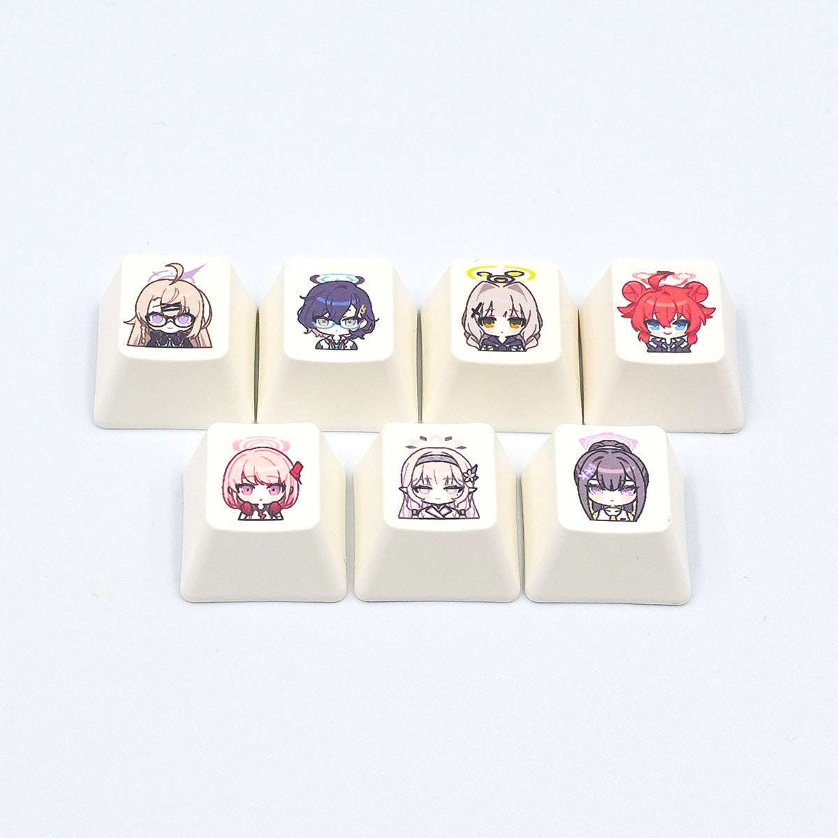ふもコレ×ブルーアーカイブ キーキャップセット ミレニアムサイエンススクール B
