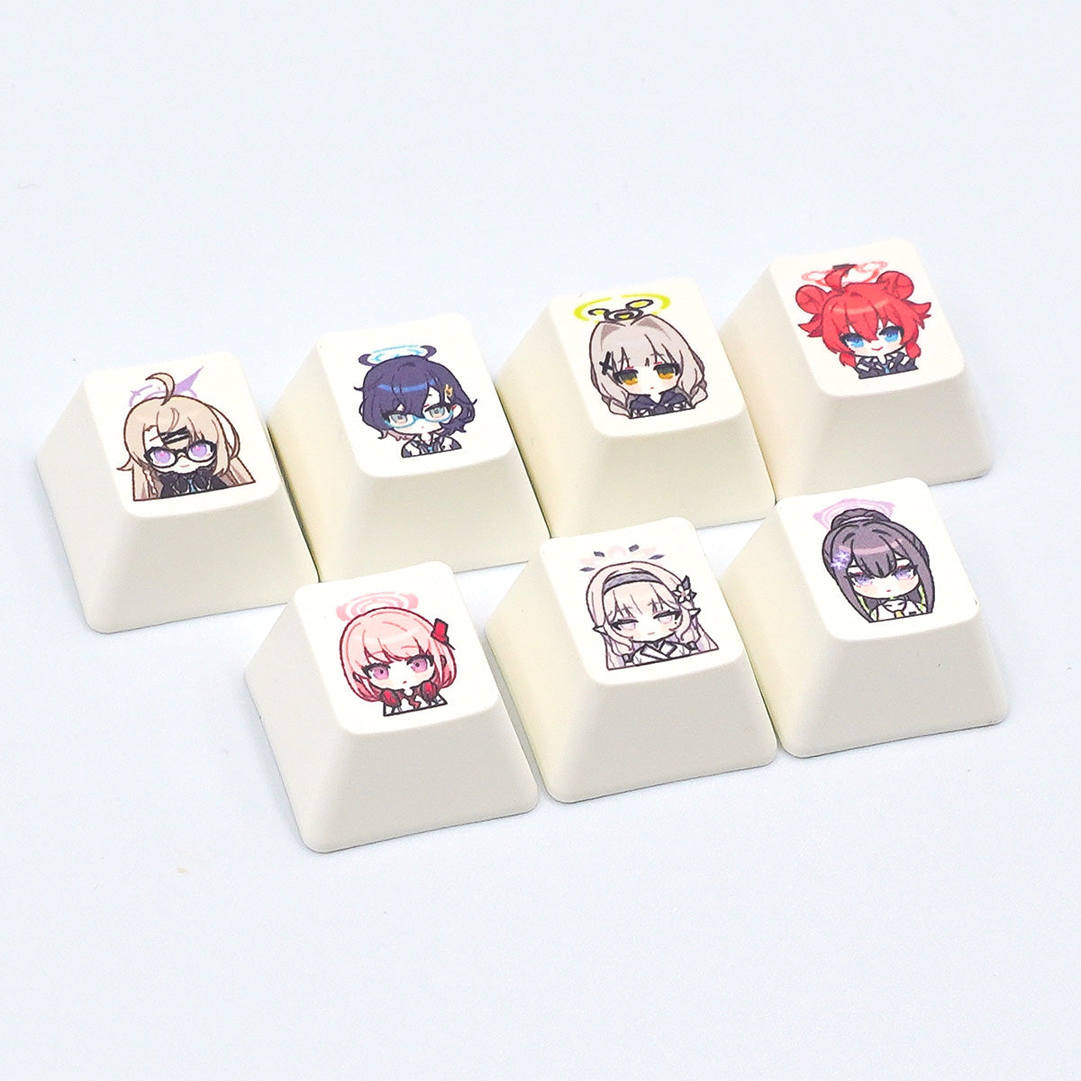 ふもコレ×ブルーアーカイブ キーキャップセット ミレニアムサイエンススクール B