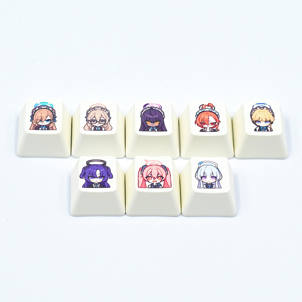ふもコレ×ブルーアーカイブ キーキャップセット ミレニアムサイエンススクール C