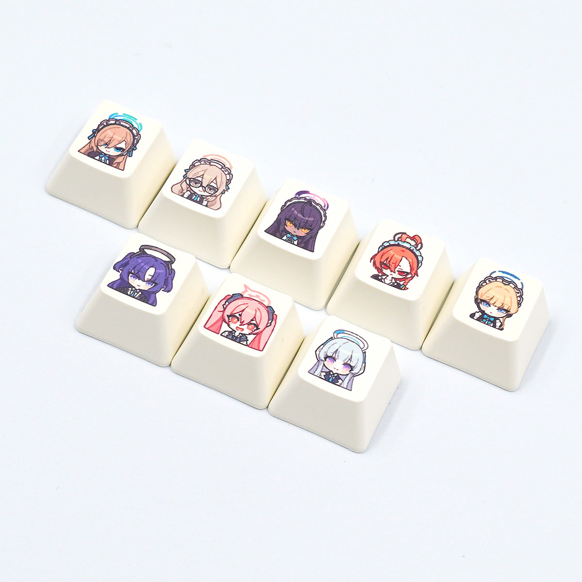 ふもコレ×ブルーアーカイブ キーキャップセット ミレニアムサイエンススクール C
