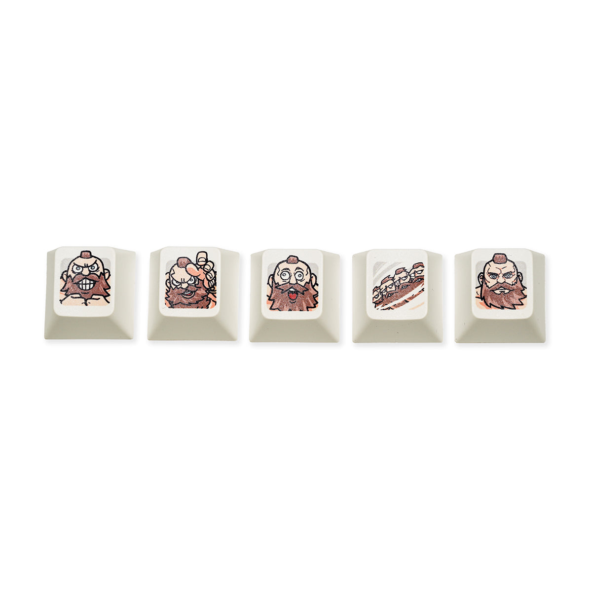 ふもコレ × STREET FIGHTER 6 キーキャップセット ザンギエフ