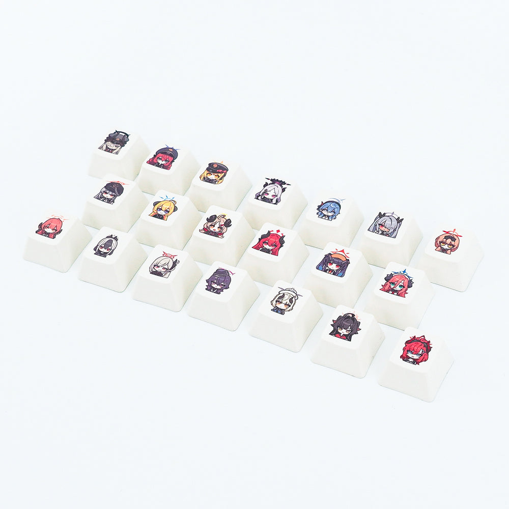 ふもコレ×ブルーアーカイブ キーキャップセット ゲヘナ学園 D｜ふもコレ(Fumo Collection)