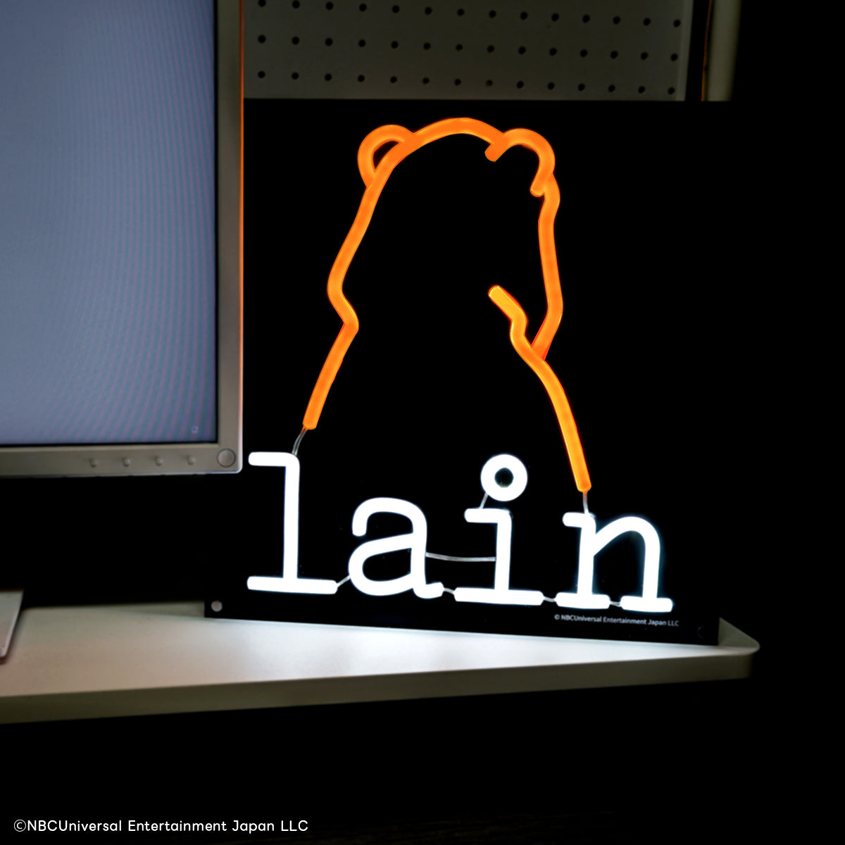 serial experiments lain × ふもコレ ネオン管風LEDライト｜ふもコレ