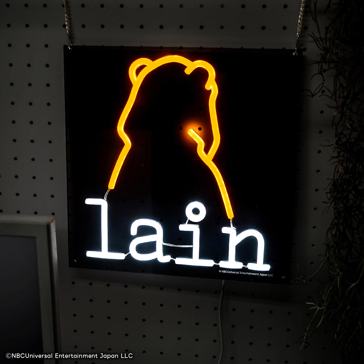 serial experiments lain × ふもコレ ネオン管風LEDライト｜ふもコレ