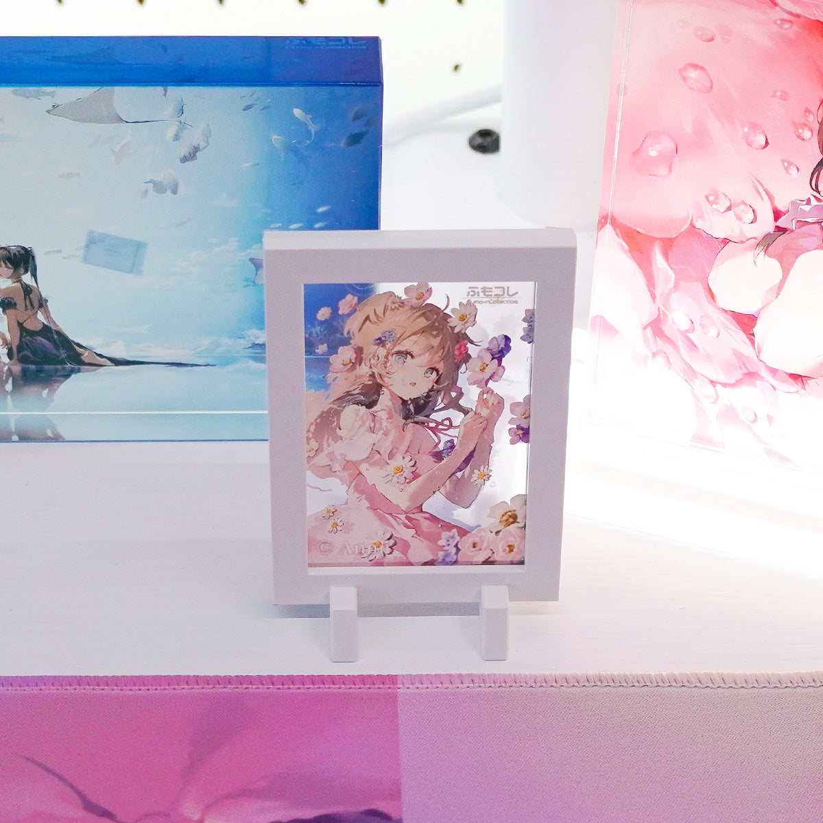 ふもコレ×Anmi アクリルマグネットフレーム − 透明肌 −