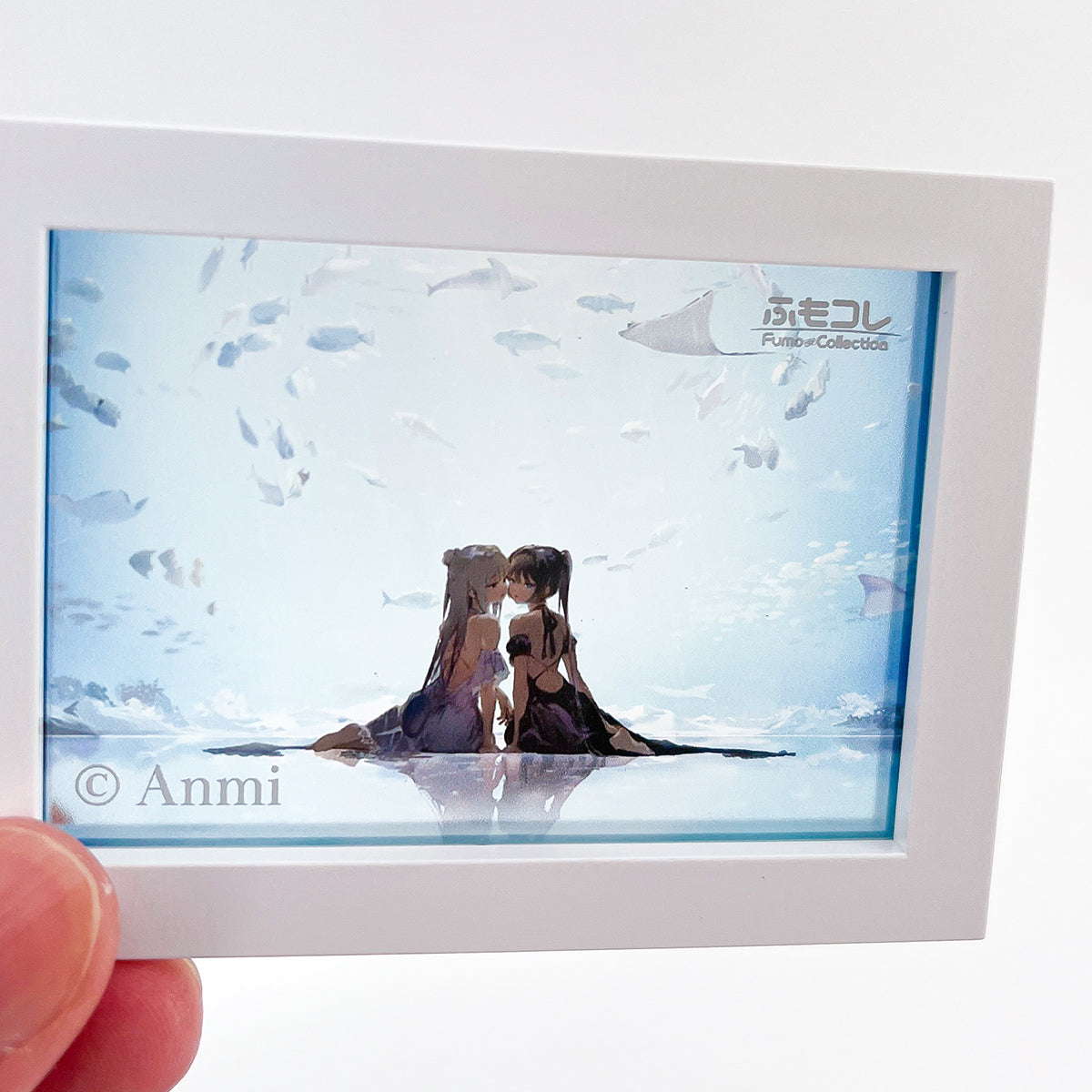 ふもコレ×Anmi アクリルマグネットフレーム − 水族館ラブ −