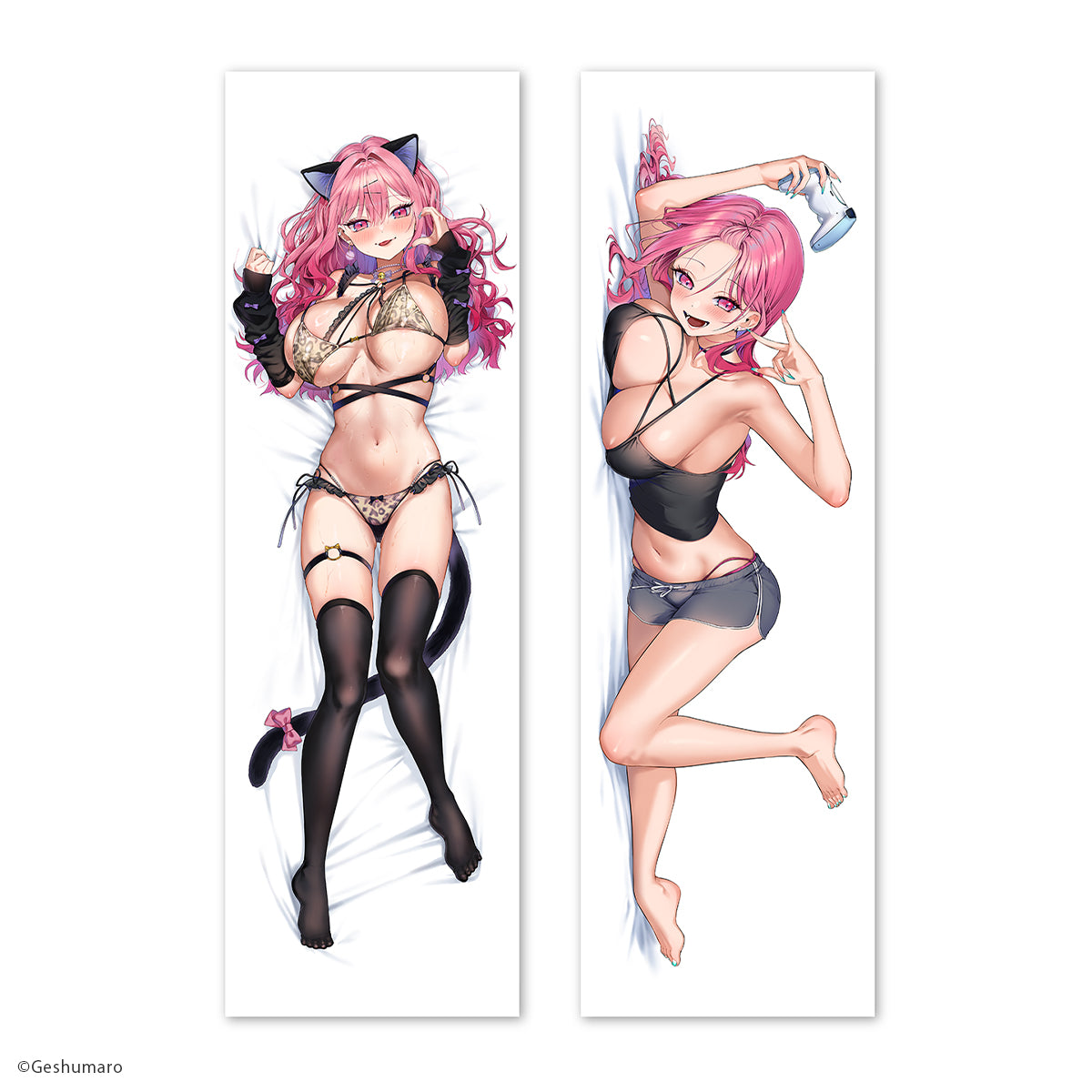 ギャルゲーマーに褒められたい × ふもコレ 抱き枕カバー 莉音