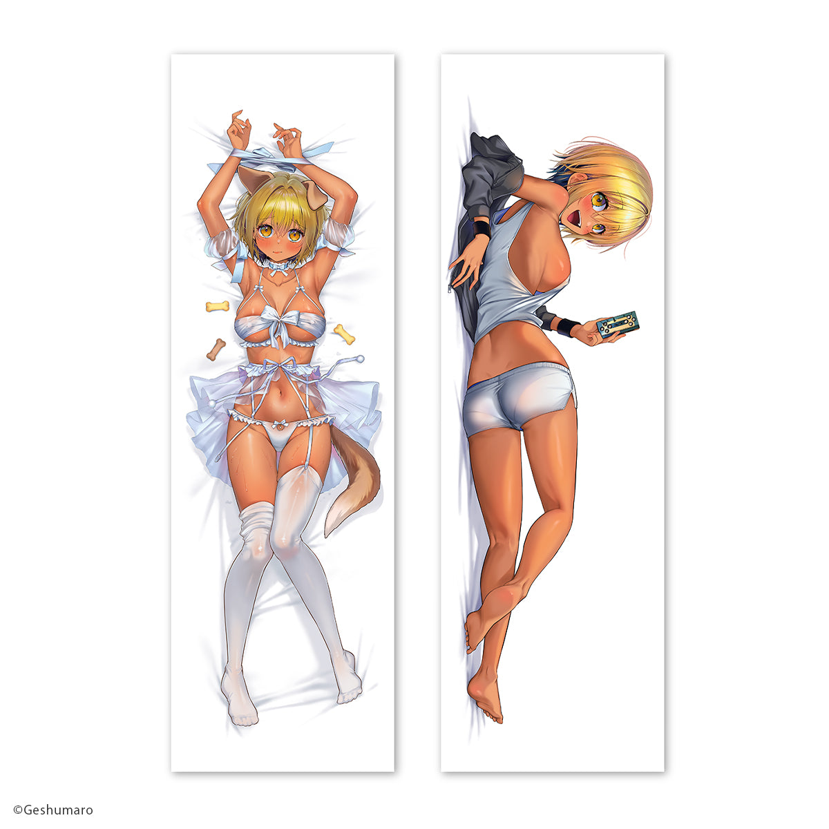 ギャルゲーマーに褒められたい × ふもコレ 抱き枕カバー 悠