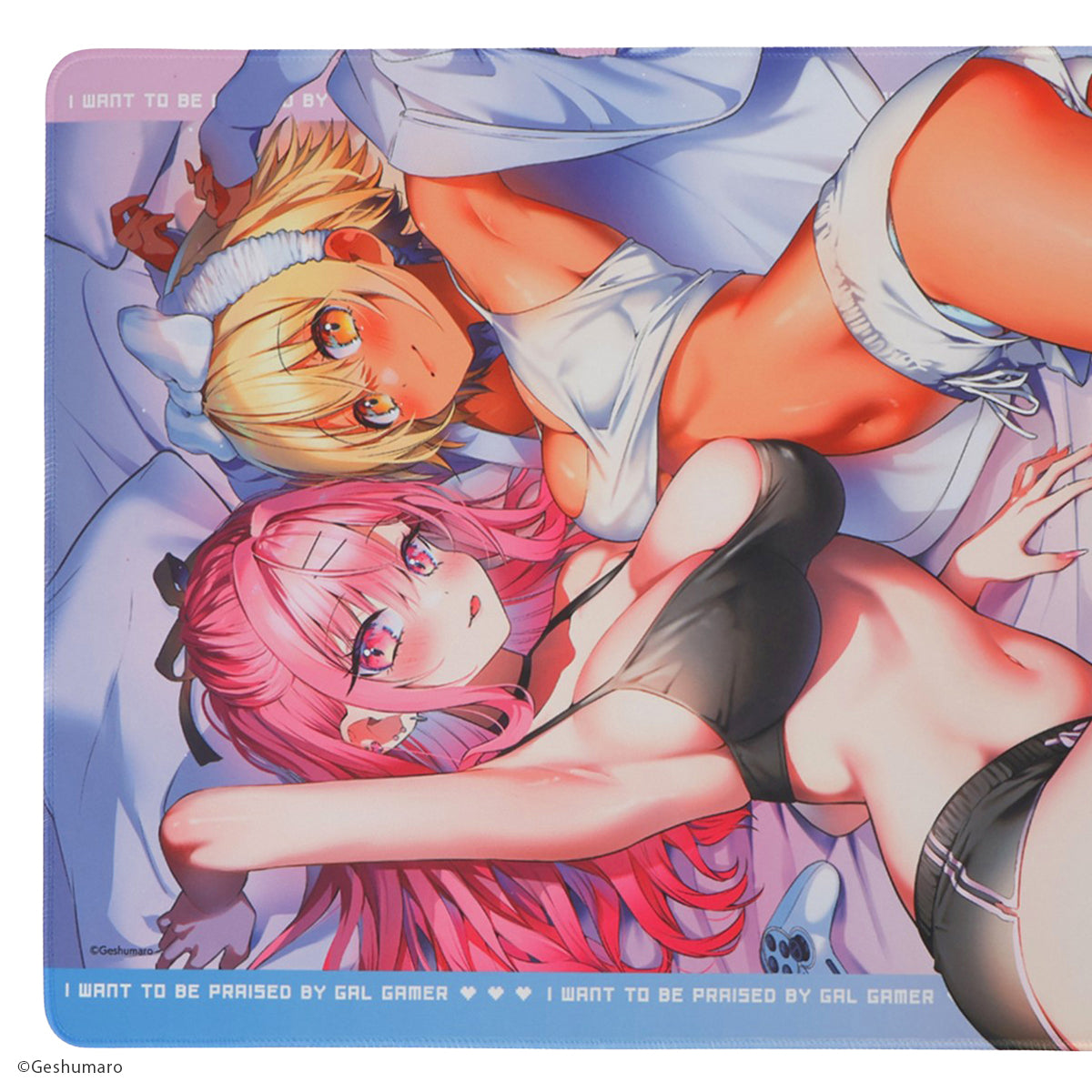 ギャルゲーマーに褒められたい × ふもコレ ゲーミングマウスパッド 2XL (Odin Gaming )